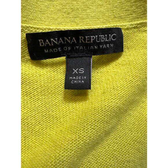 Banana Republic Cardigan Italian Yarn Wool Blend Size XS Women’s Sweater - Picture 4 of 7
